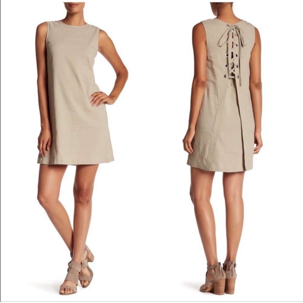 Theory Keshelle Back Lace Up Dress Size 4